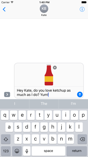 Condiments Sticker Pack for iMessage