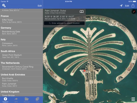 GPS location 3D/flyover screenshot 3