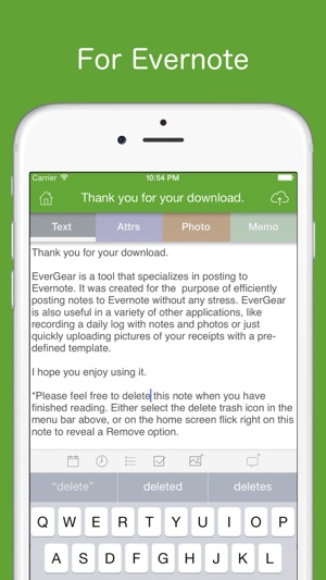 EverGear for Evernote(圖1)-速報App