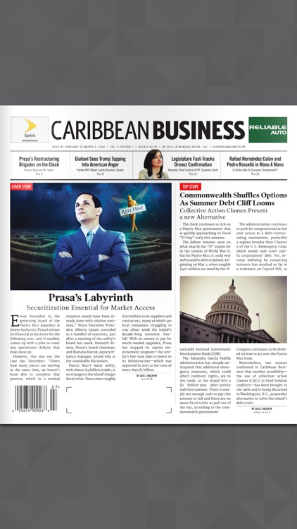 Caribbean Business - the ENGLISH speaking (business) news source from Puerto Rico screenshot-4