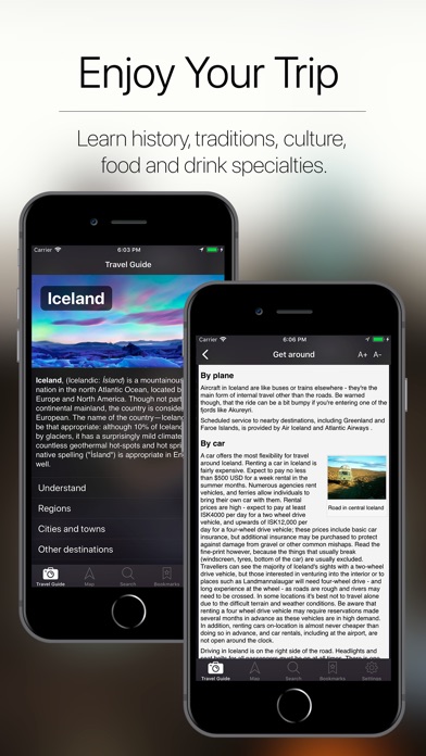 Iceland Offline Travel Map screenshot 2