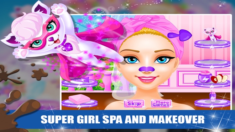 Supergirl Wedding - Makeup, Dress Up, Spa Salon Games