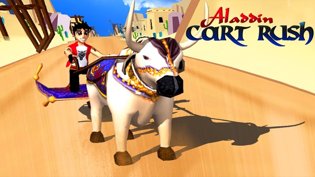 Aladdin Cart Rush 3D - Fun Racing Game f