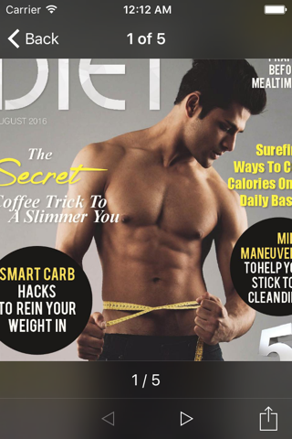 Men’s Diet Magazine screenshot 2