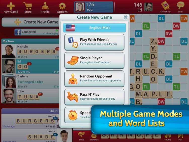 SCRABBLE Premium for iPad