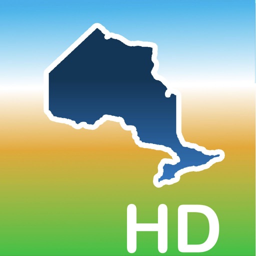 Aqua Map Ontario Lakes GPS HD