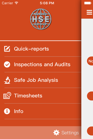 Nordic HSE screenshot 2