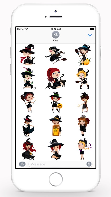 Halloween Witch Sticker Pack