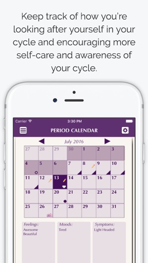 Our Cycles - Period and Full Moon Diary(圖2)-速報App