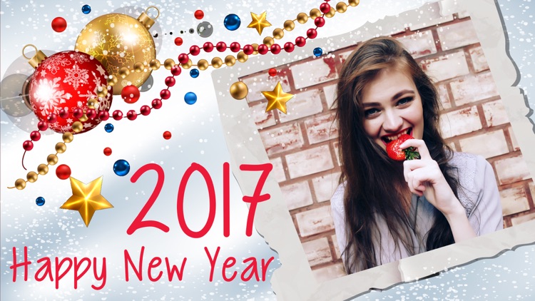 Happy New Year Photo Frame 2017