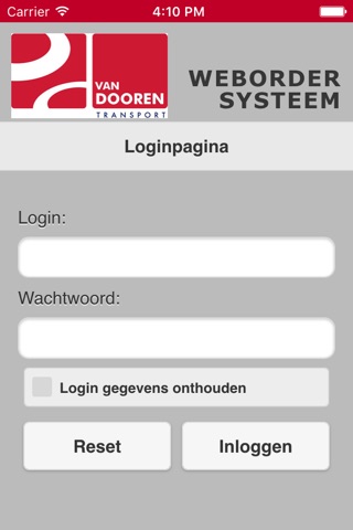Van Dooren Transport screenshot 2