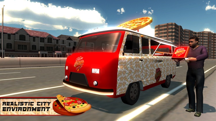 Pizza Delivery Truck Simulator- Food deliver fun