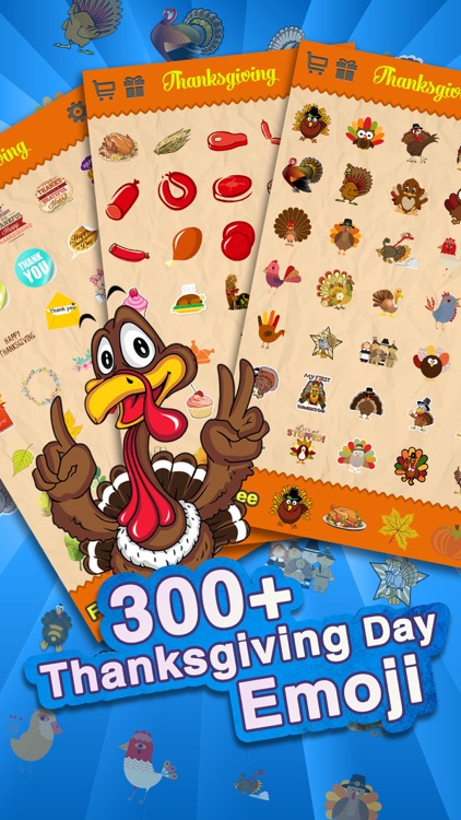 Thanksgiving Day Emoji Pro - Holiday Emoticon Stickers for Messages & Greetings