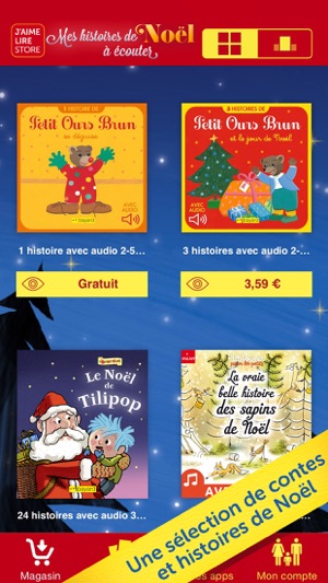 Mes histoires de Noël à lire et à écouter - contes et livres(圖1)-速報App