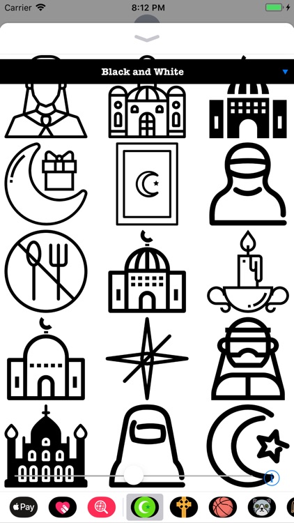 Muslim Religious Stickers