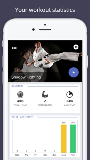 Shadow Fighting Workout Challenge - Get stronger(圖1)-速報App