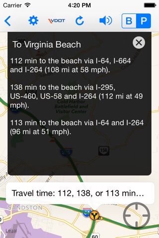 VDOT 511 Virginia Traffic screenshot 4