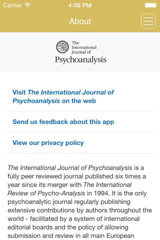 The International Journal of Psychoanalysis screenshot 4