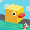 Blocky Tiny duck- Endless bouncy escape and sprint from The crossy City