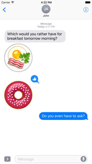 Meal Stickers for iMessage(圖5)-速報App