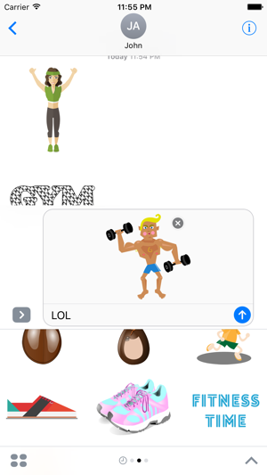 Gym & Fitness Stickers(圖2)-速報App