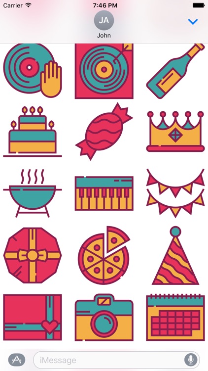 Birthday Emoji and Stickers - Brighten Your Bday