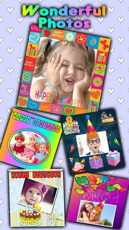 Amazing Birthday Photo Frames screenshot-3