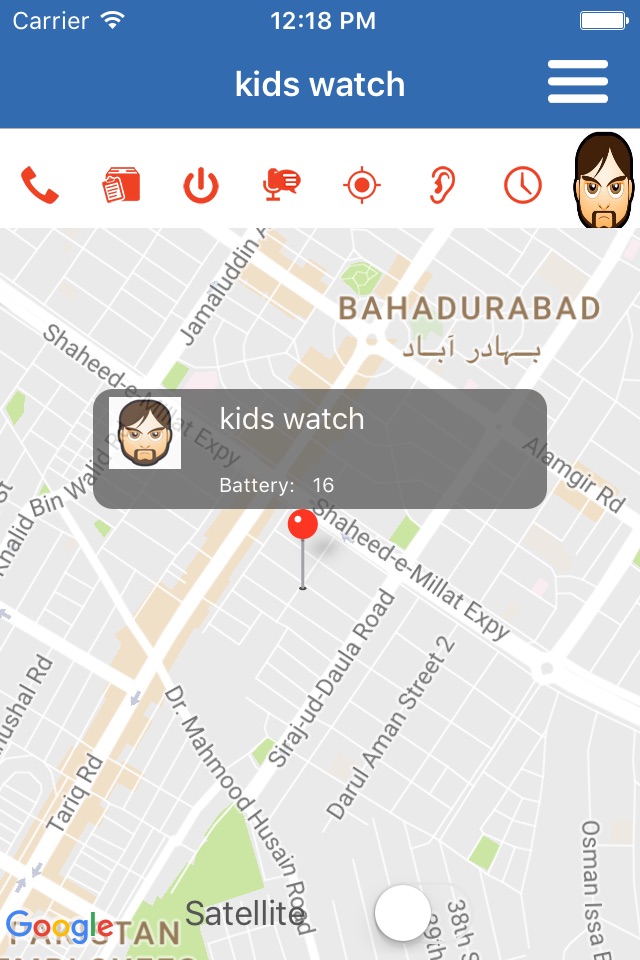 Zong Kids Tracker Watch screenshot 3