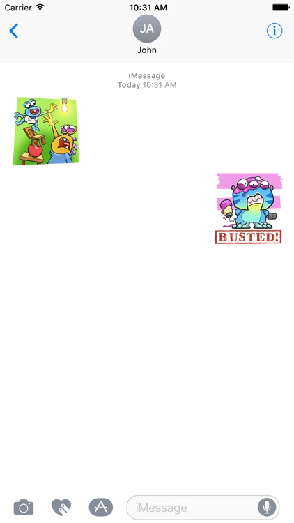 Monster Sticker screenshot-3