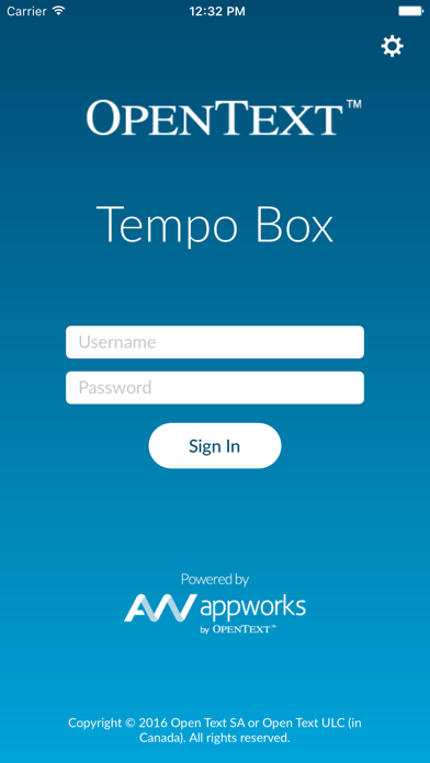 How to cancel & delete OpenText Tempo Box 16 from iphone & ipad 1