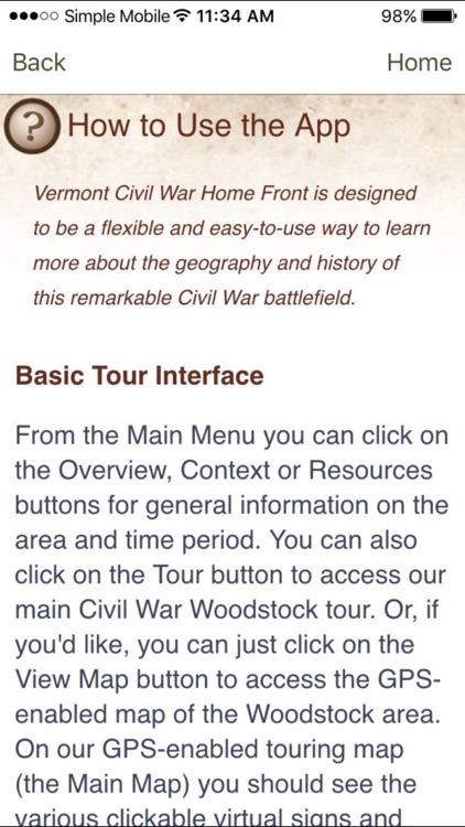 Woodstock Vermont Civil WarTour by the National Park Service screenshot-4