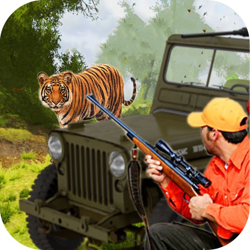 4x4 Safari Jeep Hunting In Jungle Adventure Games icon