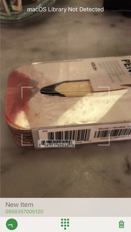 Delicious Scanner
