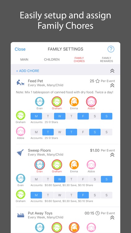 iEarn Lite: Allowance, Chores, Banks & Rewards screenshot-3