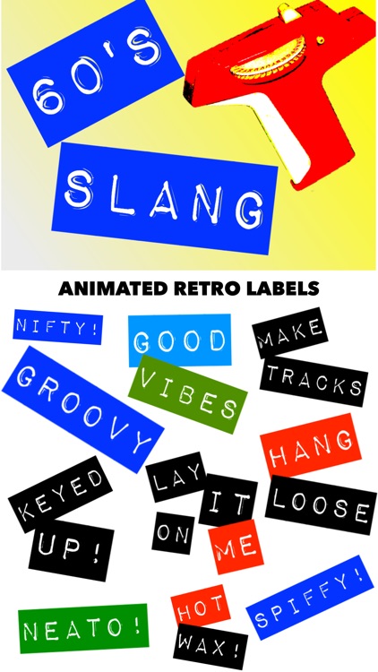 60's Slang: Retro Labeler