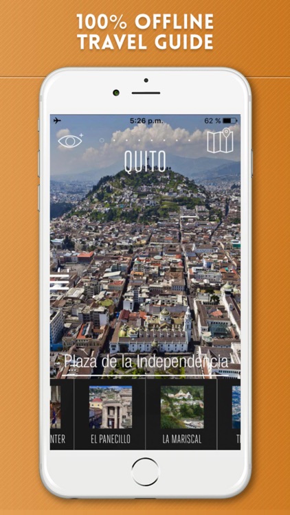Quito Travel Guide and Offline City Street Map
