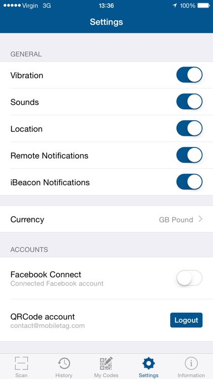 QR Code & Barcode Scanner by Mobiletag