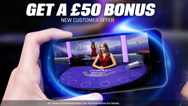 Coral Live Casino - Roulette, Baccarat & Blackjack screenshot-0