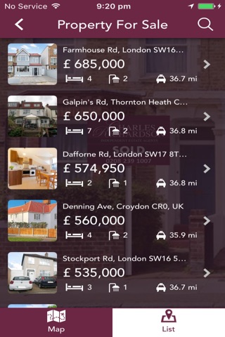 Charles Richardson Estate Agents screenshot 3