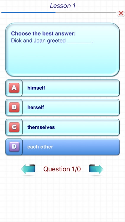 Toefl Grammar Test Pro  - Full screenshot-4