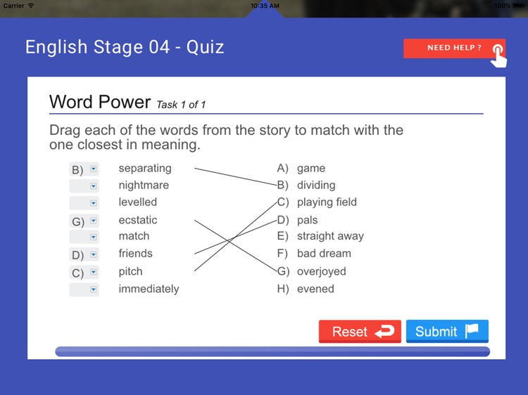 A+ Achieve English Skills (Level 1 - Stage 4) screenshot-4