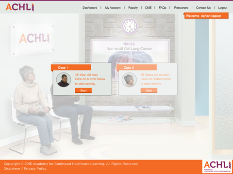 NSCLC Virtual Clinic screenshot 3