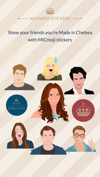 MICmoji - Made in Chelsea emoji-stickers