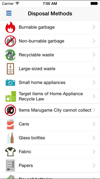 Marugame City Garbage Sorting screenshot 4