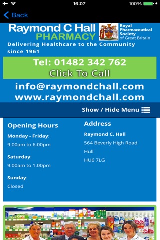 Raymond C Hall screenshot 2