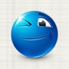 Blue Emoji Sticker Pack for iMessage