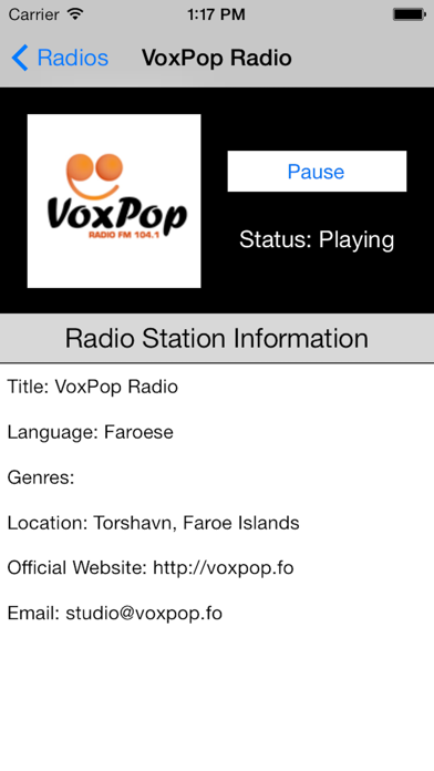 How to cancel & delete Faroe Islands Radio Live from iphone & ipad 1