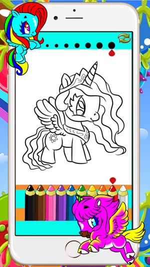 ‎Lukisan pony untuk anak-anak usia 4 tahun di App Store