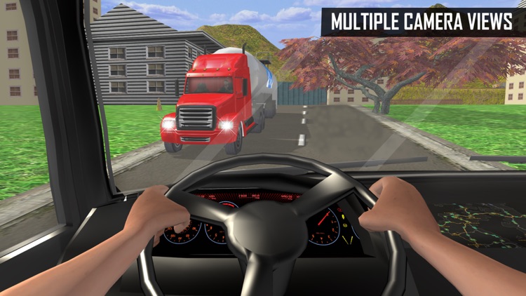 Milk-Man: Offroad Transporter Trailer Truck Drive screenshot-4