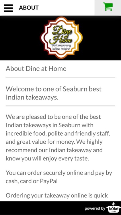 Dine At Home Indian Takeaway screenshot-3